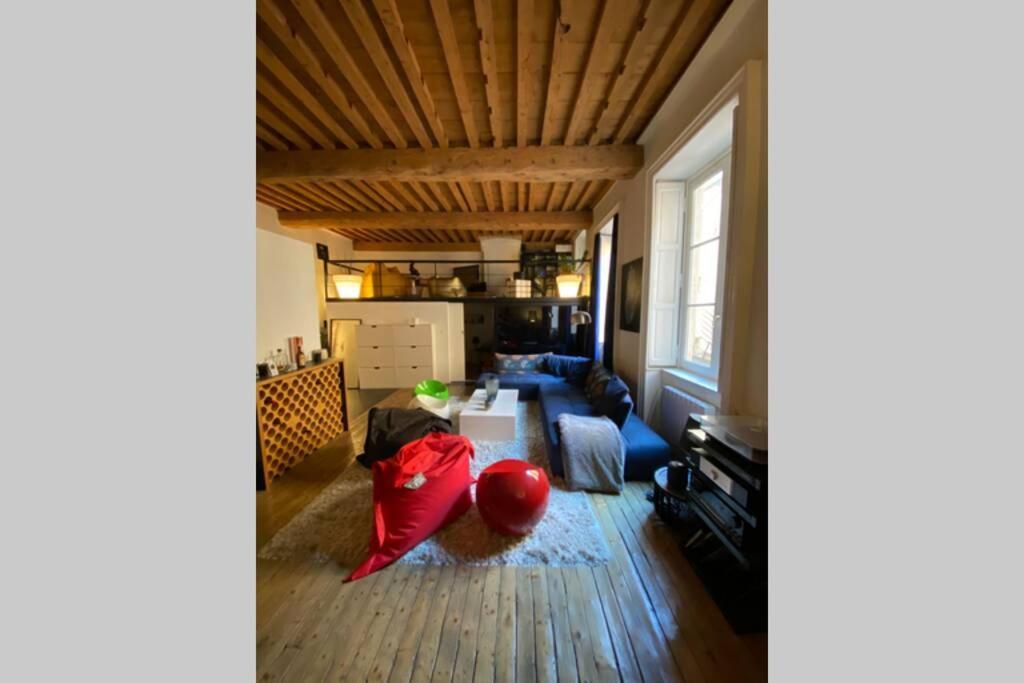 Ferienwohnung Esprit Loft Design hyper centre Lyon 1er Exterior foto